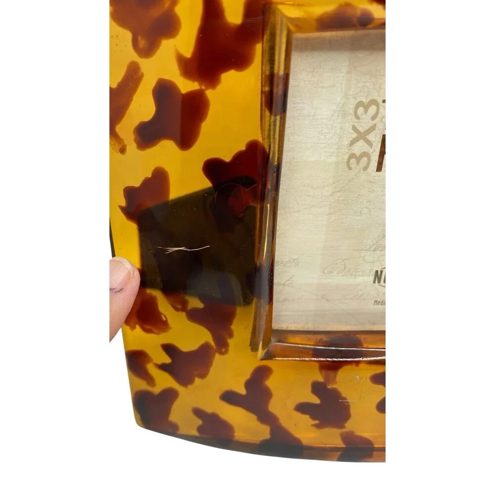 New View Tortoise Picture Frame Holds One 3 x 3